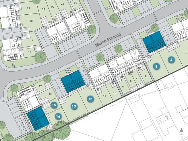 Site plan - artist's  impression subject to change